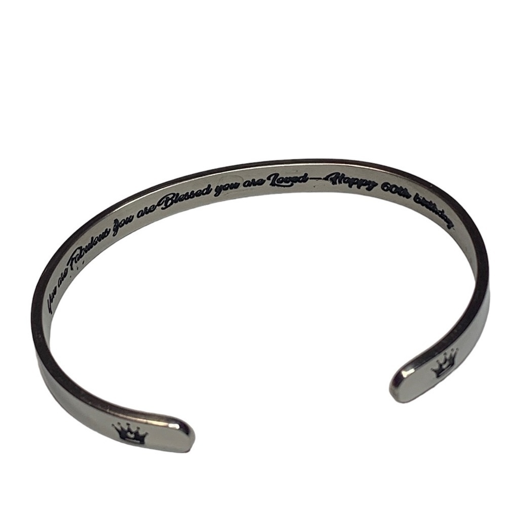 60th birthday bracelet